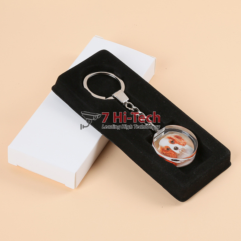 Móc Khoá In Hình Pha Lê