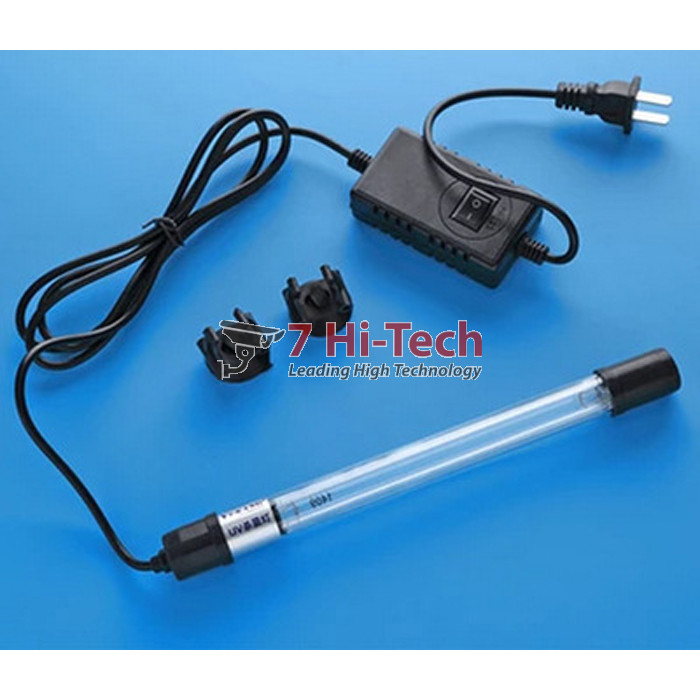 Đèn UV Triệt Khuẩn Cho Bể Cá 7W 20cm