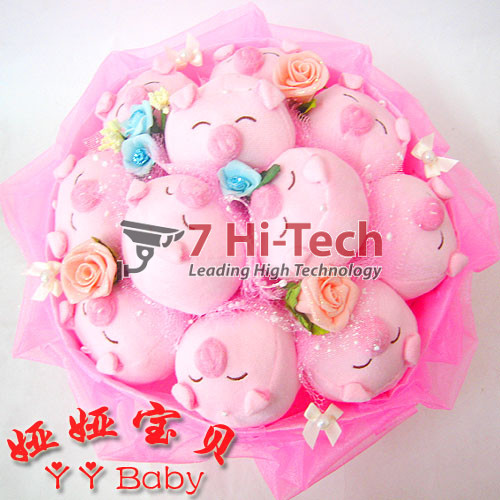 11 Heo Cười Voan Hồng