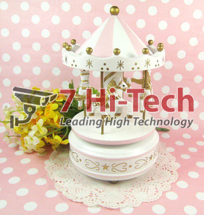 Hộp Nhạc Ngựa Gỗ 09