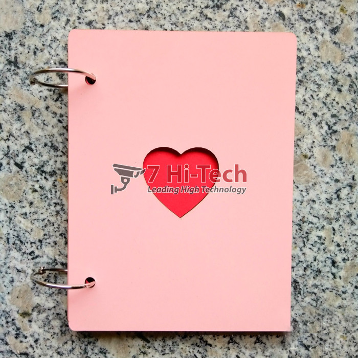 Album Gỗ DIY (Trái Tim) 6 Inch