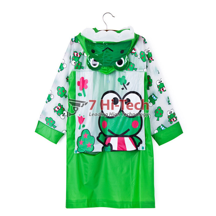  Áo Mưa Hình Ếch Con 