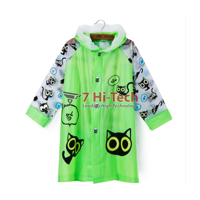Áo Mưa Hình Con Mèo