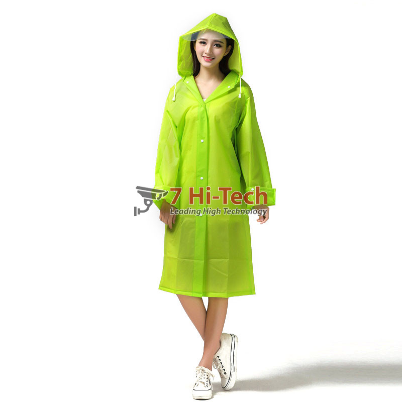 Áo Mưa Kiểu Hàn (Xanh Lá Nhạt)