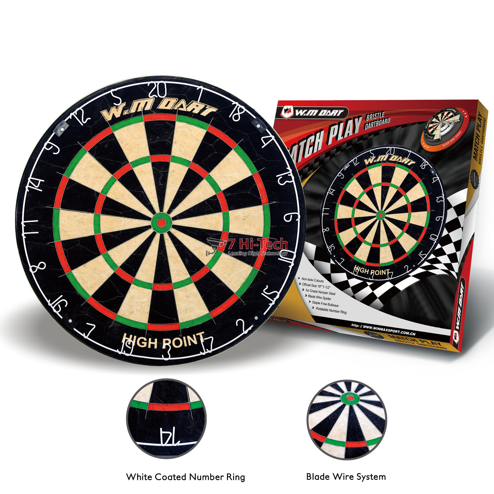 Bảng Phóng Phi Tiêu Chuyên nghiệp 18 Inch High Point