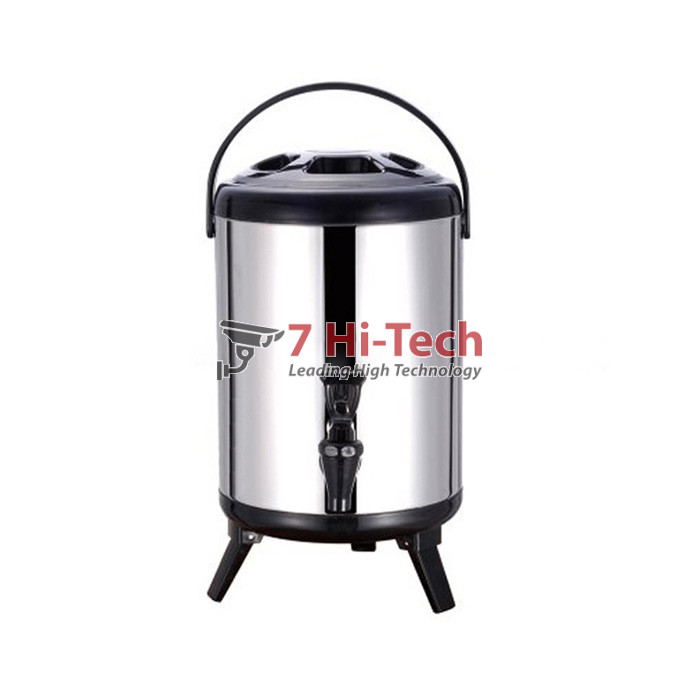 Bình Giữ Nhiệt Trà Sữa Chất Liệu Inox 10L