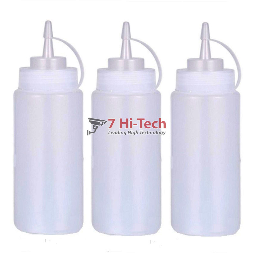 Bộ 3 Chai Nhựa Đựng Sốt  480ml 