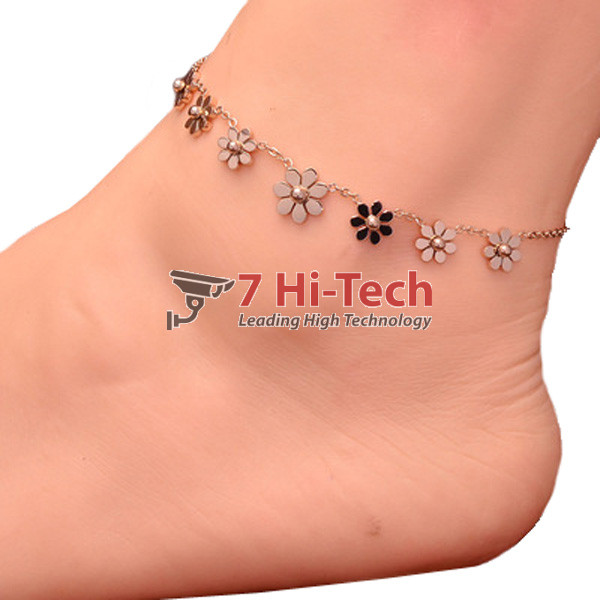 Lắc Chân Inox Mạ Vàng JJ029