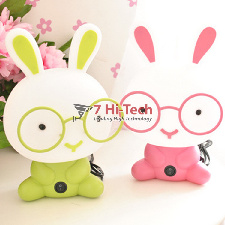 Đèn Ngủ Thỏ Đeo Kính 20123