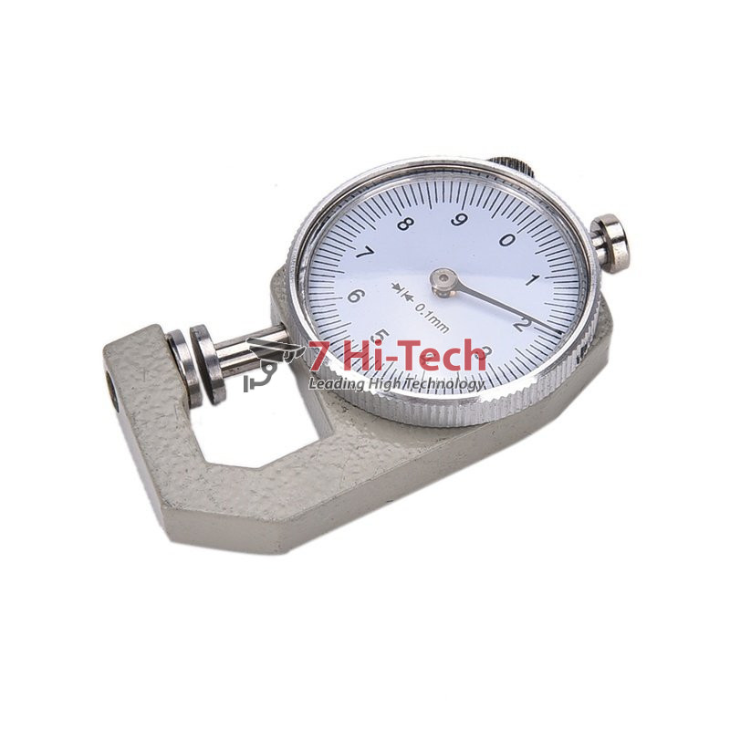 Đồng Hồ Đo Độ Dày Cơ Học 0-10mm Đầu Tròn