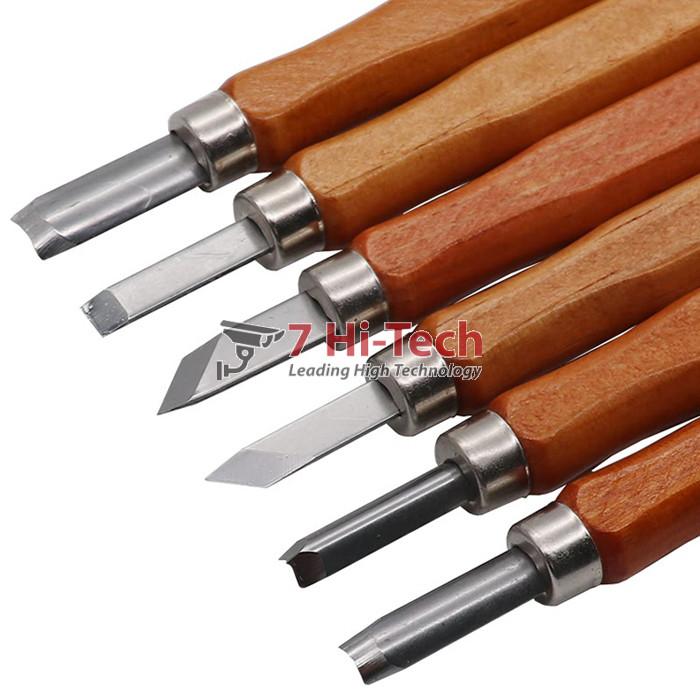 Bộ 12 Dụng Cụ Chạm Khắc Gỗ Đa Năng