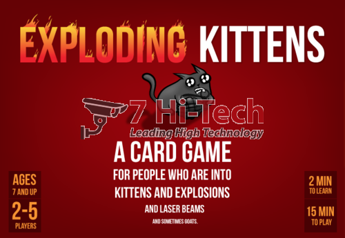 Exploding Kittens Boardgame - Mèo Cảm Tử
