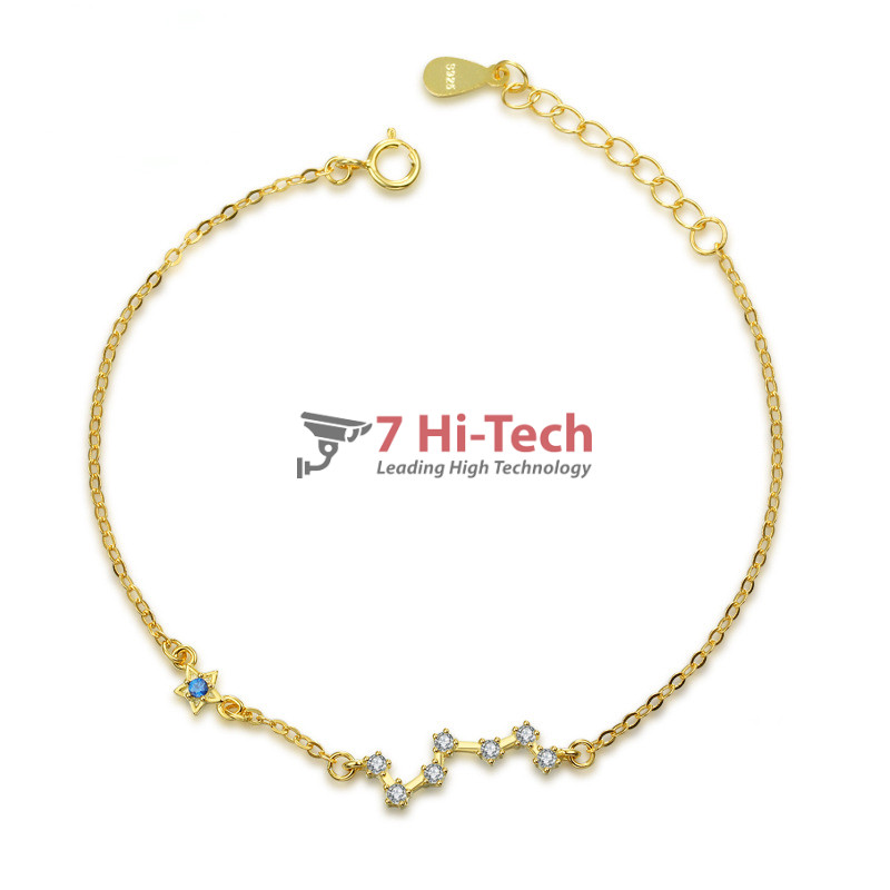 Lắc Tay Bạc Mạ Vàng D071