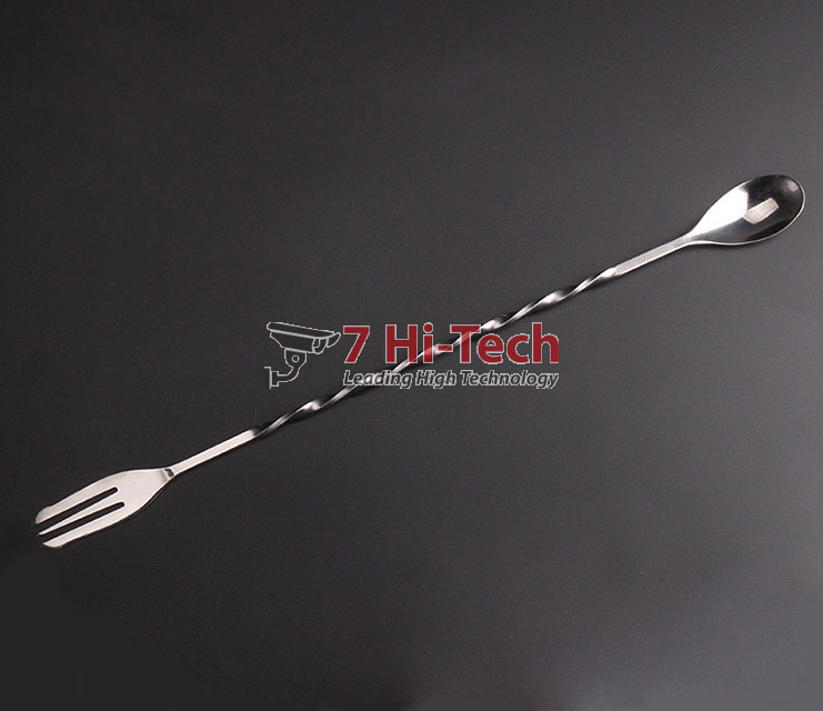 Combo 02 Muỗng Khuấy Inox Pha Chế Cocktail Dài 32cm