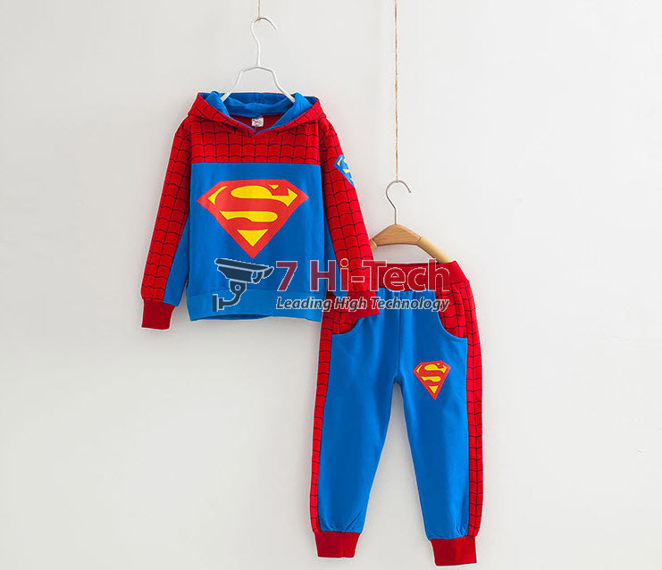 Quần Áo Khoác Siêu Nhân (Super Man) (Loại Tốt)