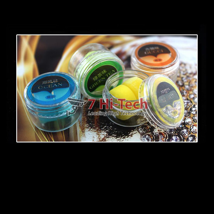 Bộ 4 Sáp Thơm Cho Quạt Sáp Thơm Cài Cửa Gió Trên Xe Hơi