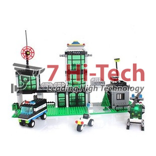 Đồ Chơi Lắp Ráp Enlighten Police Series E110