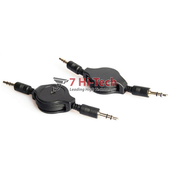 Cáp Nối Dài Thu Gọn Zắc 2 Đầu 3.5