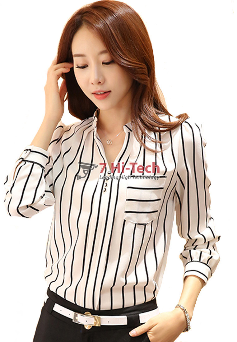 Áo Voan Tay Dài Kiểu Hàn 1685