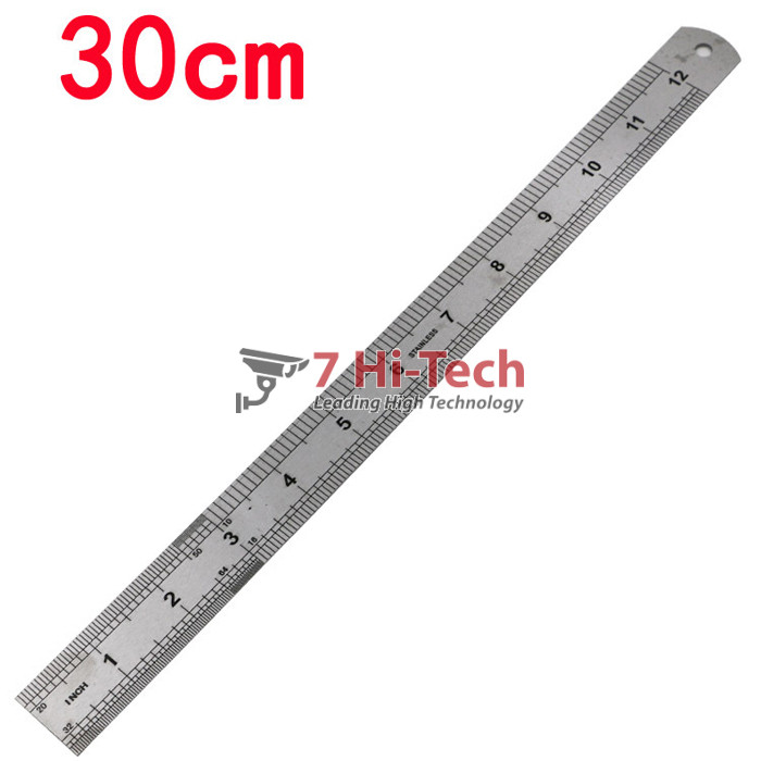 Thước Lá Đo Bằng Thép 30Cm 