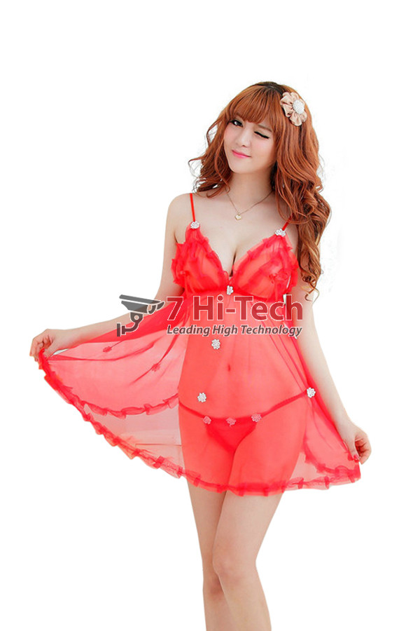 Váy Ngủ Gợi Cảm A306 (Đỏ)