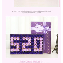 Hộp Xà Phòng 77 Bông 520 (Tím)