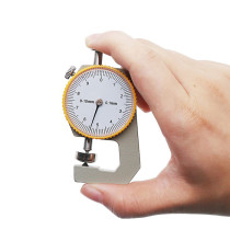 Đồng Hồ Đo Độ Dày Cơ Học 0-10mm Đầu Nhọn