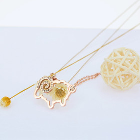 Dây Chuyền Inox Mạ Vàng L46