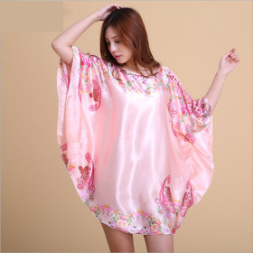 Váy Ngủ Phi Bóng 7050 Hồng Đỏ Vàng