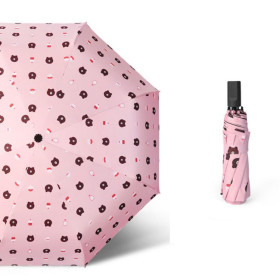 Dù xếp hoạt hình gấu Brown