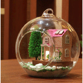 Ngôi Nhà Mô Hình DIY Pink Sweetheart Tự Làm (MG002)